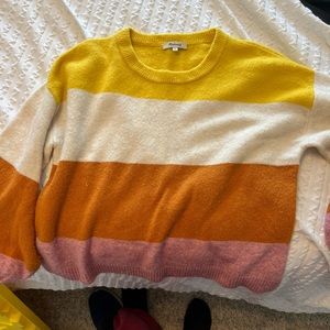 Madewell Colorblock sweater